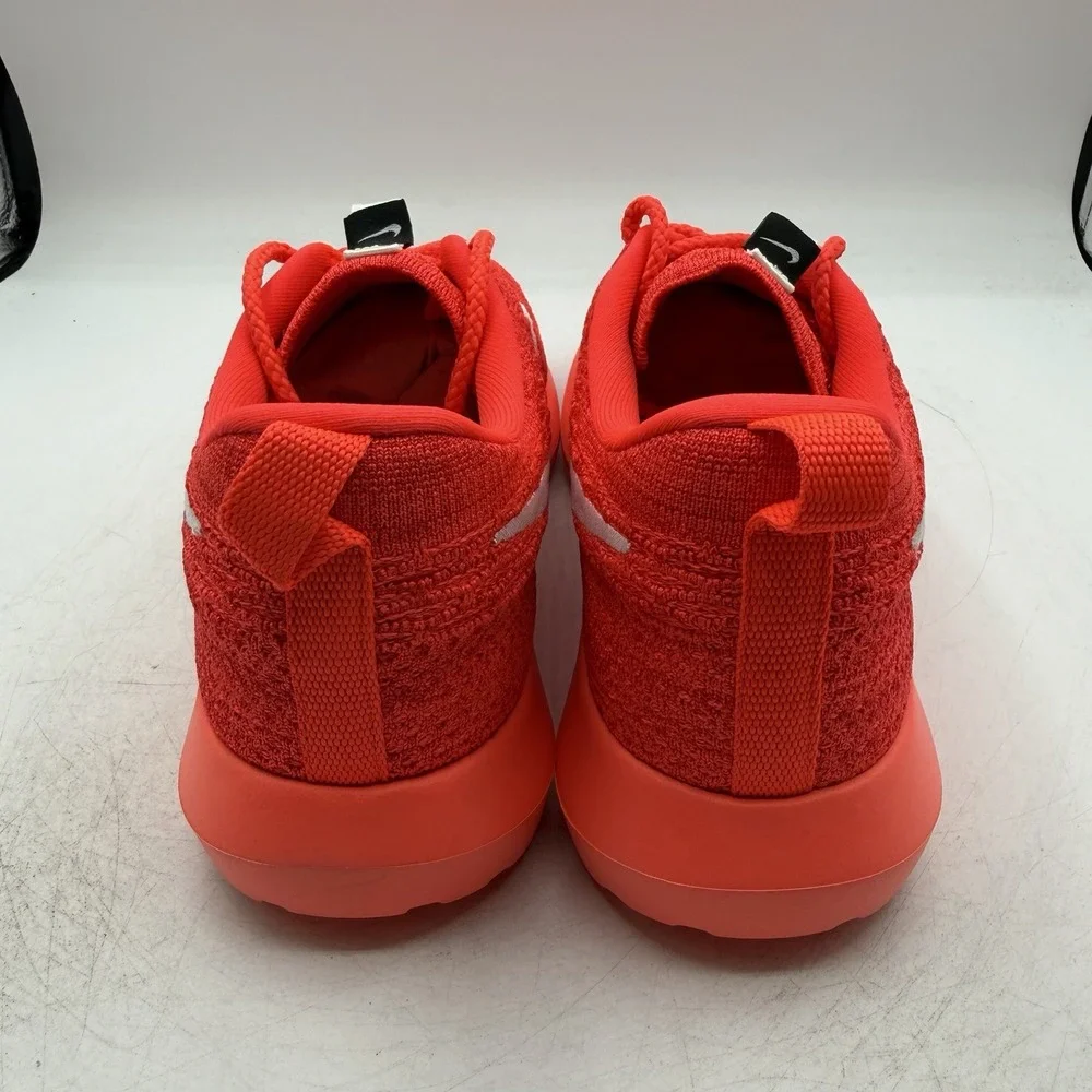 Nike Roshe NM Flyknit Shoes Mens Sz 9 Bright Crimson/University Red 677243-604